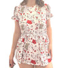 Holiday Bunny Romper Dress