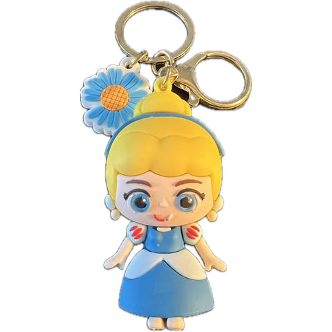 Princess Silicone Keychain second image