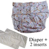  Diaper Cover & 2 Four-Layer Inserts