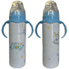 Baby Boy Royal Elephant 8oz Stainless Steel Bottle