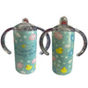 Sweet Baby Boy Bath Time 12oz Stainless Steel Sippy Cup