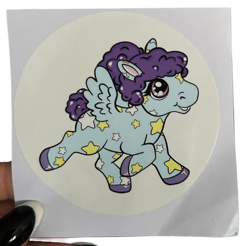 Prancing Ponies Vinyl Sticker Variety second image