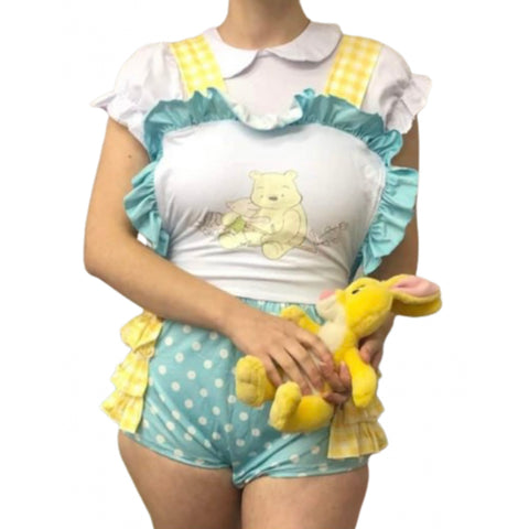 Little Bear Ruffle Romper second image