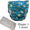  Diaper Cover & 1 Four-Layer Inserts