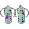 Purple Alien 12oz Stainless Steel Sippy Cup