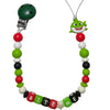 Shark Bite Me Silicone Teether Pacifier Clip