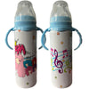 Rockstar Cartoon 8oz Stainless Steel Bottle