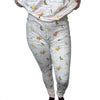 Pink Good Night Bear Pajamas Pants