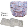  Diaper Cover & 2 Four-Layer Inserts