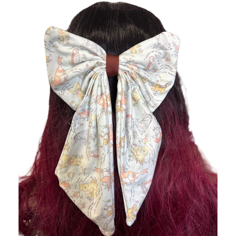 Little Bear Large Handmade Hair Bow second image