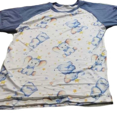Royal Elephant Pajamas Shirt second image