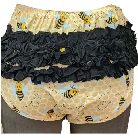 Sweet as Can Bee Ruffles Bloomer Shorts second image