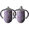 White Kitty 10oz Stainless Steel Sippy Cup