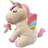 Small Sitting Unicorn Stuffie Binkie Buddie