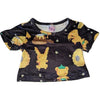 Hunny Bunny Black Stuffie Shirt