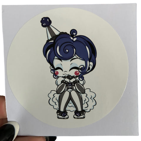Creepy Dolls Vinyl Sticker Variety second image
