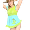 Little Frog Cotton Romper Dress