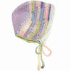 Large Pastel Ruffle Crochet Adult Baby Bonnet