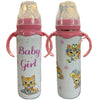 Baby Girl Miko Kitty 8oz Stainless Steel Bottle