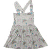Pastel Dreamland Rainbows Suspender Skirt Dress