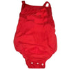 Red Cotton Romper