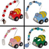 Construction Vehicle Variety Silicone Chewing Teether