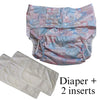  Diaper Cover & 2 Four-Layer Inserts