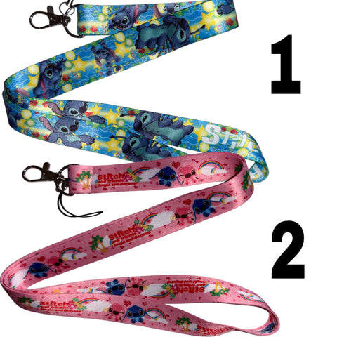 Blue Alien Badge Holders - Lanyards second image