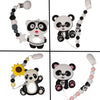 Panda Variety Silicone Chewing Teether