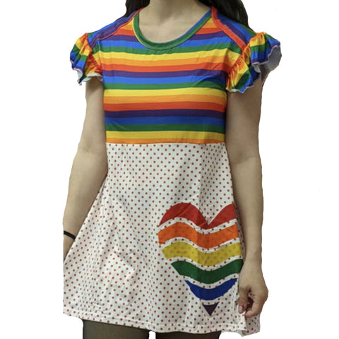 Love Wins Ruffle Sleeve Dress second image