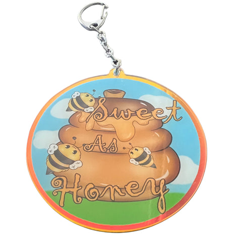 Baby Bee Key Chain second image