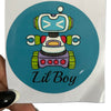 Gear Head Robot Vinyl Sticker Variety