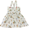 Happy Holidays Little Bear Suspender Skirt Dress