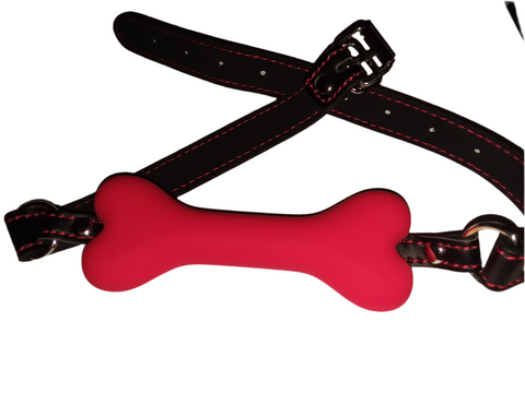 Bone Gag New Lockable Silicone Ball second image