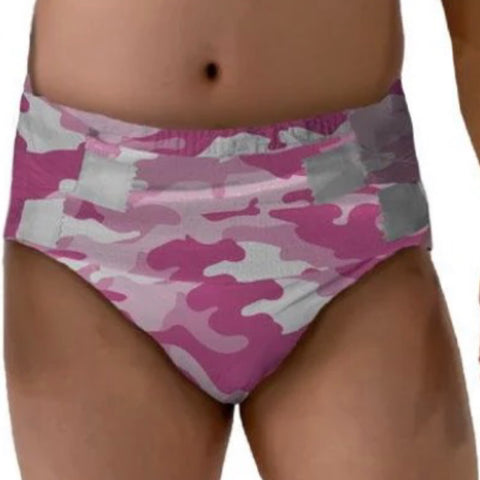 Tykables Cammies Pink 1 Adult Diaper Sample second image
