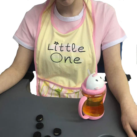 Little One Double Sided Adult Bib second image