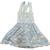 Blue Baby Bunny Suspender Skirt Dress