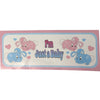 Im Just a Baby Bunnny Landing Strip Diaper Sticker