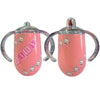 Baby Blue Bunny 10oz Stainless Steel Sippy Cup