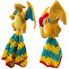 Poke Game Handmade Crochet Toy Lovey Security Blanket