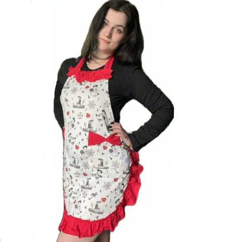 Steamboat Willie Mouse Mommy Style Apron second image