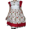 Holiday Bunny Ruffle Sleeve Dress