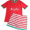 Naughty or Nice Pajama Shorts
