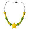 Star Silicone Chewing Teether Necklace