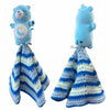 Bear Handmade Crochet Toy Lovey Security Blanket