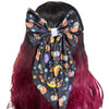 Sloths in Space Large Handmade Hair Bow