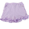 Light Purple Ruffle Shorts*