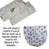 Lil Trash Panda Pocket Diaper