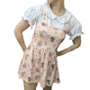 Pink Lil Circus Suspender Skirt Dress