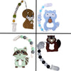 Raccoon Squirrel Variety Silicone Chewing Teether